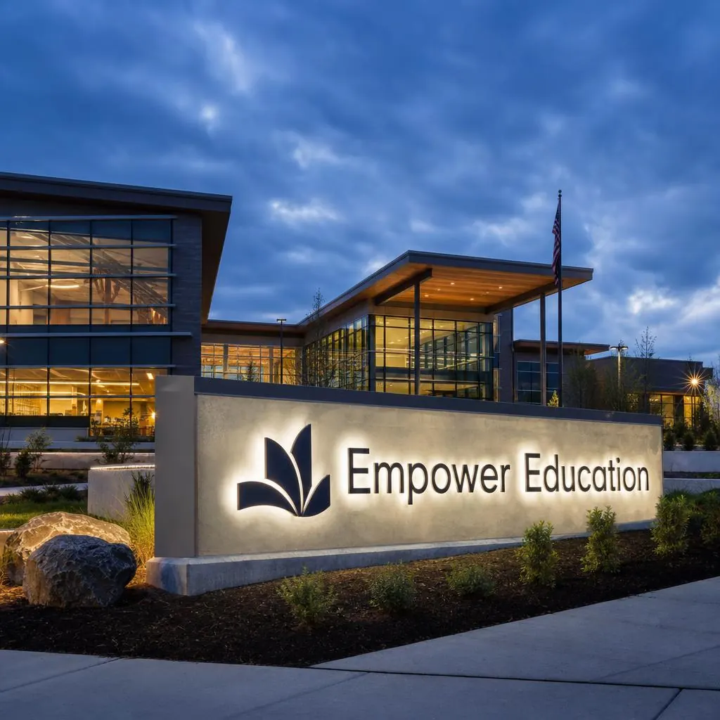 Schools & Universities signage by ESCO Pacific Signs