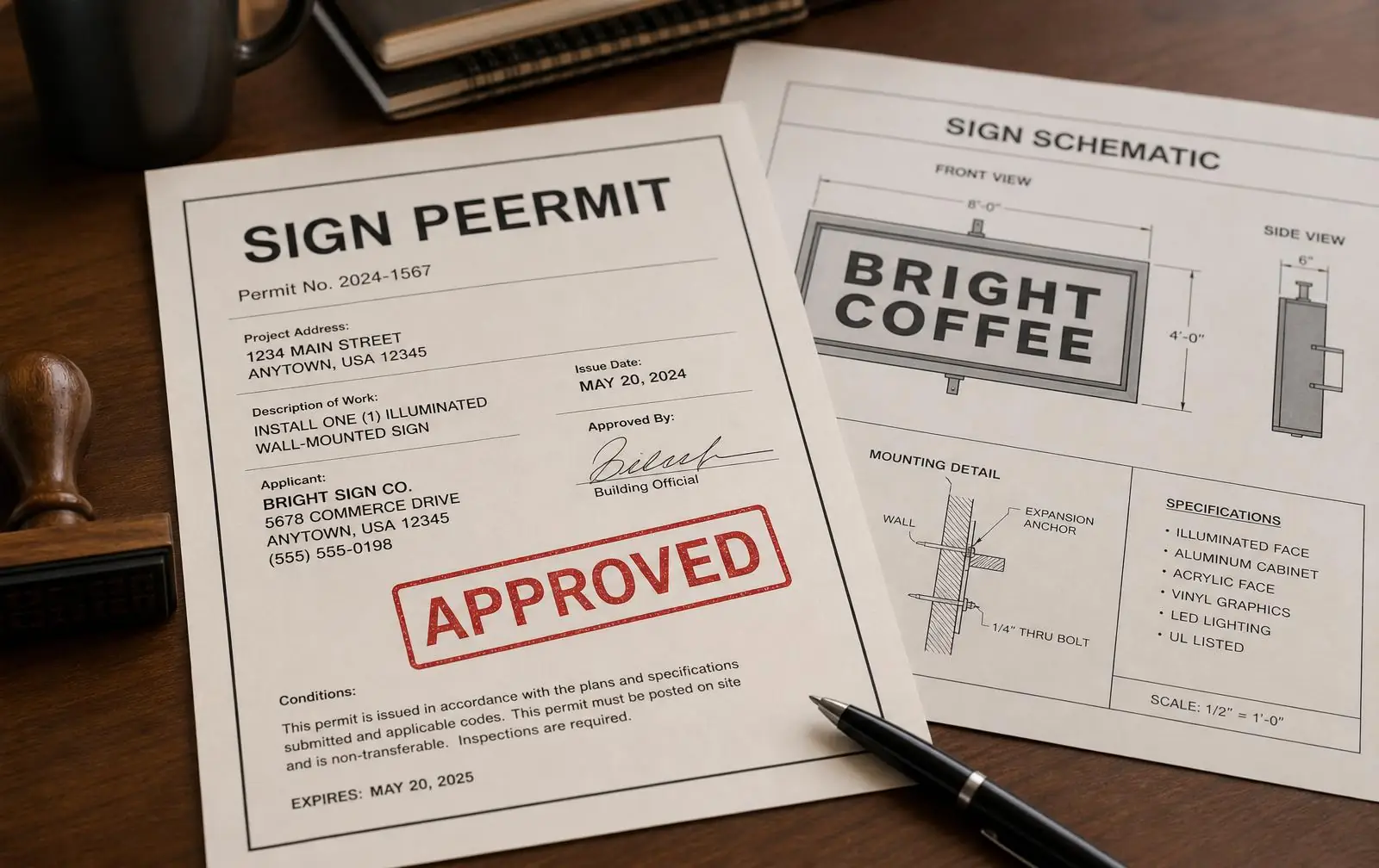 Technical site surveys — Consulting Services for Sign Installations