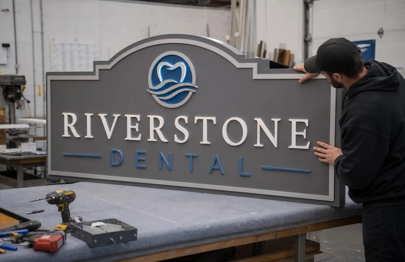 American-made, built in our shop — Custom Signs for Business