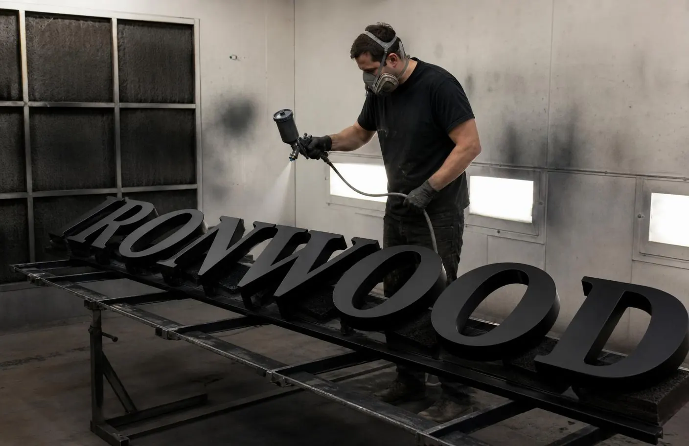 Inner workings and finishing — Sign Manufacturing & In-House Fabrication