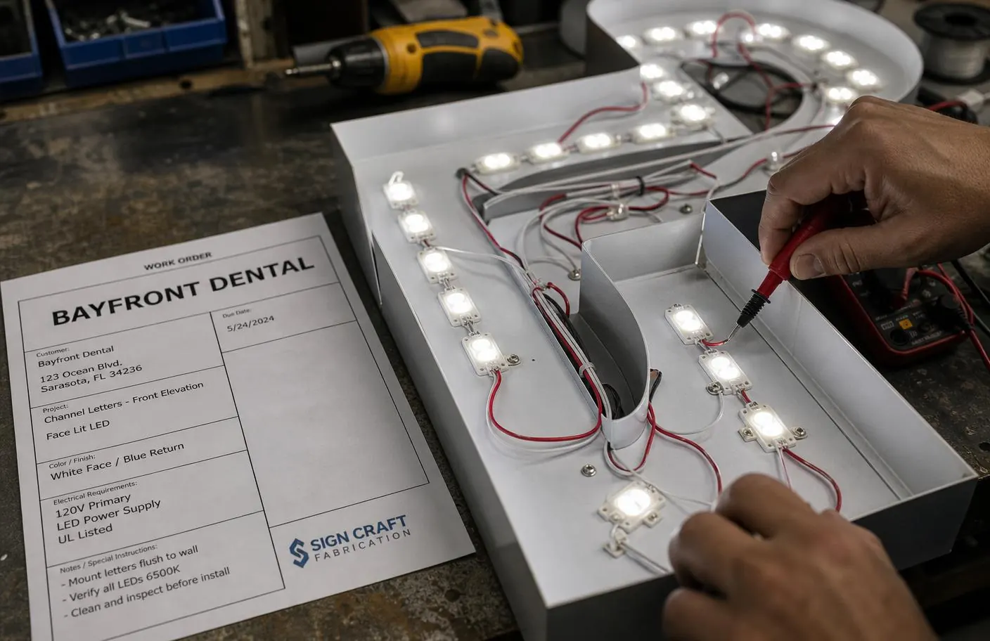 Sign manufacturing lead times — Sign Manufacturing & In-House Fabrication
