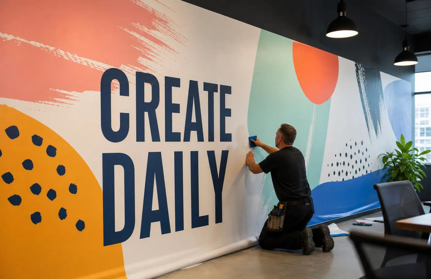 Large vinyl decals and murals — Custom Wall Decals & Vinyl Wall Graphics