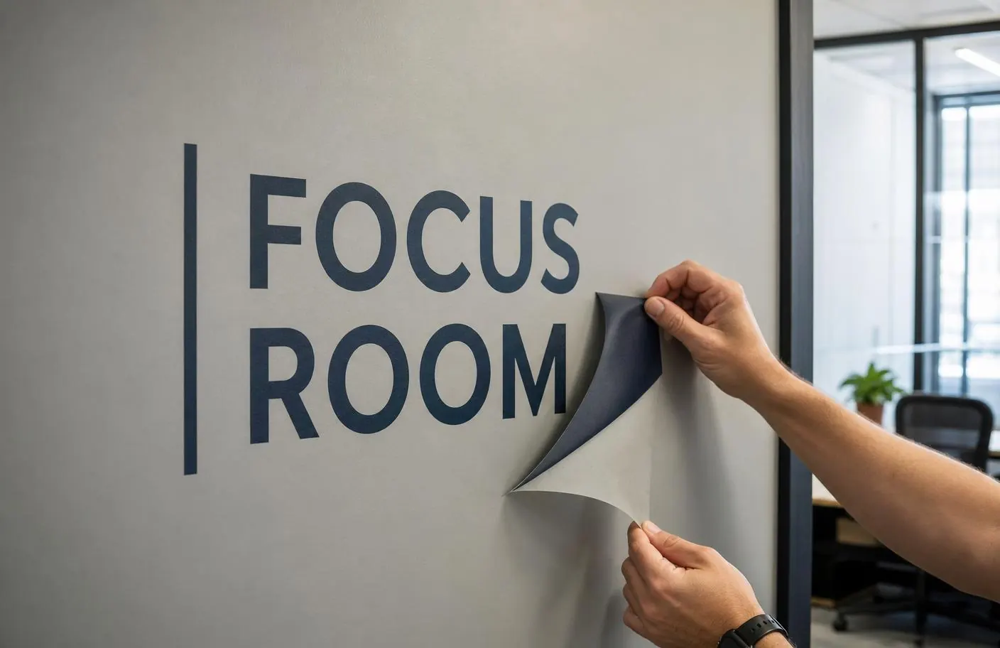 Removable, wall-safe vinyl — Custom Wall Decals & Vinyl Wall Graphics